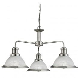Searchlight 1593-3SS BISTRO závesné svietidlo 3xE27