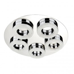 Searchlight 8015-5CC POLO stropné svietidlo LED 5x6W 2460 lm