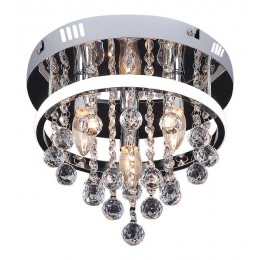 Rabalux 2236 LED prisadený luster Pallas 1x20W+3x40W | 3xE14 | 1340lm | | 4000K