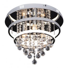 Rabalux 2237 LED prisadený luster Pallas 1x32W+3x40W | 3xE14 | 2030lm | | 4000K