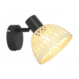 Rabalux 3133 nástenná lampa Rattan 1x15W | E14