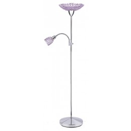 Rabalux 4161 Elle lilac stojanové svietidlo E27 G45 1x MAX 60W + E14 1x MAX 40W