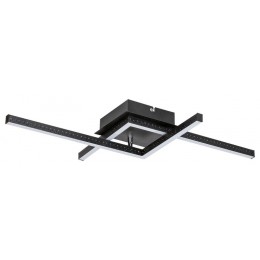 Rabalux 5267 LED prisadené stropné svietidlo Casimir 1x23W | 1250lm | 4000K - čierna, biela