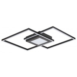 Rabalux 5269 LED prisadené stropné svietidlo Casimir 1x40W | 2000lm | 4000K - čierna, biela