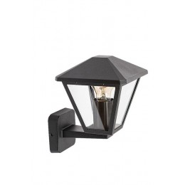 Rabalux 7146 vonkajšie nástenné svietidlo Paravento 1x40W | E27 | IP44 - čierna