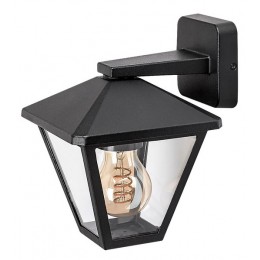 Rabalux 7147 vonkajšie nástenné svietidlo Paravento 1x40W | E27 | IP44 - čierna