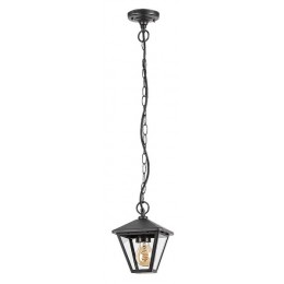 Rabalux 7149 vonkajšie závesné svietidlo Paravento 1x40W | E27 | IP44 - čierna