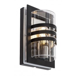 Rabalux 7244 vonkajšie nástenné svietidlo Orlova 1x40W | E27 | IP44 - čierna