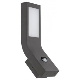 Rabalux 7911 LED nástenné vonkajšie svietidlo so senzorom Saldus 1X9W | 600lm | 3000K | IP44