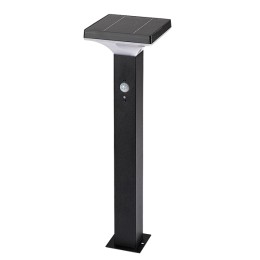 Rabalux 98077045 LED solárne vonkajší stĺpik Geleen | 4W integrovaný LED zdroj | 400lm | 3000K