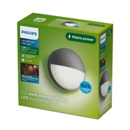 Philips 8721103110015 LED vonkajšie nástenné svietidlo Capricorn | 4W integrovaný LED zdroj | 800lm