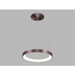 LED2 3271858 LED závesné stropné svietidlo Bella Slim P 1x38W | 2660lm | 3000K/4000K- kávová