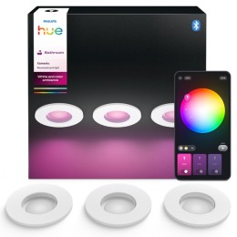 Philips Hue 8721103072900 LED sada zapustených svietidiel Xamento | 4W GU10 | 350lm | 2000-6500K
