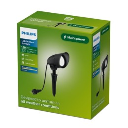 Philips 8721103104991 LED vonkajšie zapichovacie svietidlo Cylr  | 5W integrovaný LED zdroj | 350lm