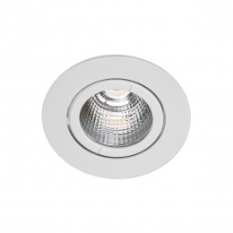 Italux DA-B35D / WK-WW / 50 LED zápustné bodové svietidlo Torres Deep 1X9W | 900lm | 3000K | IP44