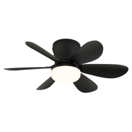 Globo 03625S LED ventilátor s osvetlením DELORES | 5W integrovaný LED zdroj | 350lm | 2700-6500K