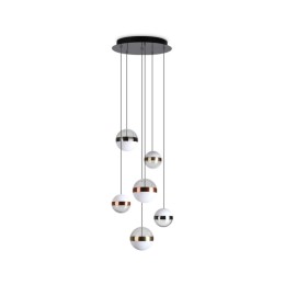 Ideal lux 321172 LED závesný luster GALAXY | 58W integrovaný LED zdroj | 5750lm | 3000K
