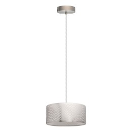 Eglo VINTAGE 49162 Závesné svietidlo LEAMINGTON 1 1xE27 matný nikel, chróm