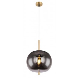 Globo 15345H1MM závesné stropné svietidlo Blacky I 1x60W | E27 - mosadz, dymová