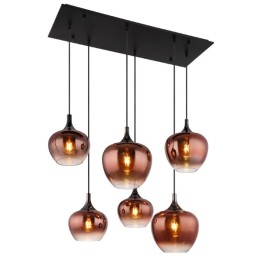Globo 15548-6HG závesný luster MAXY E27