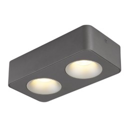 Globo 43100-2 LED bodové stropné svietidlo HANGARAU | 11W integrovaný LED zdroj | 600lm | 3000K