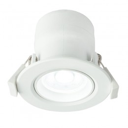 Globo 12393-9D LED zápustné svietidlo Polly 1X9W | 720L | 3000K