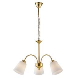 Luce Ambiente Design I-1162/3 ORO závesný luster ORO | 3×60W E14