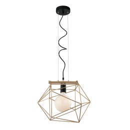 Luce Ambiente Design I-ABRAXAS-S1 ORO závesný luster ABRAXAS | 1×60W E27