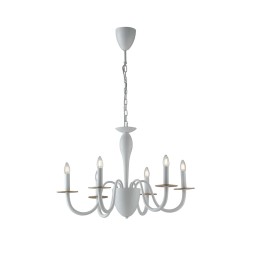 Luce Ambiente Design I-ARMSTRONG/6 BCO závesný luster ARMSTRONG E14