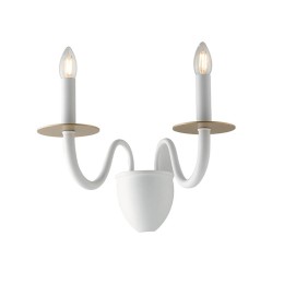 Luce Ambiente Design I-ARMSTRONG/AP2 BCO nástenné svietidlo ARMSTRONG E14