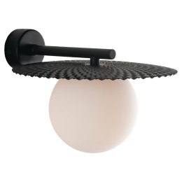 Luce Ambiente Design I-CHAPLIN-AP NER nástenné svietidlo CHAPLIN | 1×60W G9