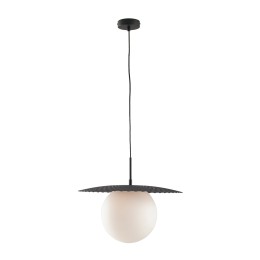 Luce Ambiente Design I-CHAPLIN-S30 NER závesný luster CHAPLIN | 1×60W E27