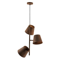 Luce Ambiente Design I-COLT-S3 RU závesný luster COLT | 3×60W E27