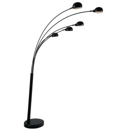 Luce Ambiente Design I-ERACLE-PT NERO stojacia lampa ERACLE | 5×60W E14