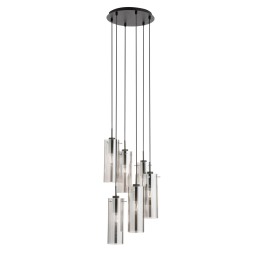 Luce Ambiente Design I-MAGIC-S6-NER závesný luster MAGIC E27