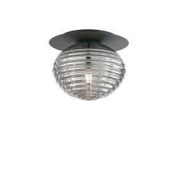 Luce Ambiente Design I-RIPPLE-PL35-NER prisadený luster RIPPLE | 1×60W E27