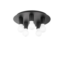 Luce Ambiente Design I-STRIKE-PL5-NER prisadený luster STRIKE | 5×60W E27