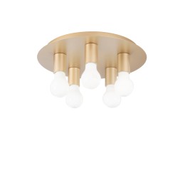 Luce Ambiente Design I-STRIKE-PL5-ORO prisadený luster STRIKE | 5×60W E27