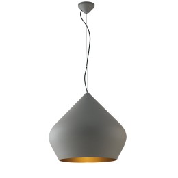 Luce Ambiente Design I-THOLOS-S52 GRI závesný luster THOLOS | 1×60W E27