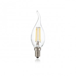 Ideal Lux 188911 LED žiarovka Filament BA35 1x4W | E14 | 520lm | 3000K