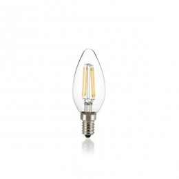 Ideal Lux 188928 LED žiarovka Filament B35 1x4W | E14 | 320lm | 3000K