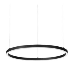 Ideal Lux 304366 ORACLE SLIM LED závesné svietidlo D500mm 1x28W | 1190lm | 3000K  čierna, DALI