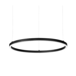 Ideal Lux 304397 ORACLE SLIM LED závesné svietidlo D700mm 1x40W | 1660lm | 3000K | čierna, DALI