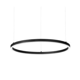 Ideal Lux 304427 ORACLE SLIM LED závesné svietidlo LED D900mm 1x42W | 1910lm |3000K -čierna, DALI
