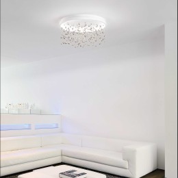 Ideal lux 315812 LED prisadený luster ARMONY | 77W integrovaný LED zdroj | 7150lm | 3000K