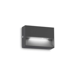 Ideal lux I328645 LED vonkajšie nástenné svietidlo DEDRA | 1,5W integrovaný LED zdroj | 160lm | 3000