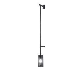 Luce Ambiente Design I-KING-AP-NERO nástenné svietidlo KING | 1×60W E27