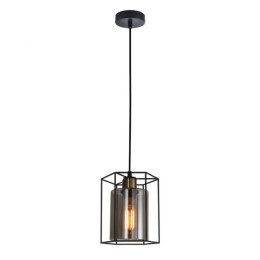 Italux PND-78901-1-BK+SG závesný luster Kalula E27