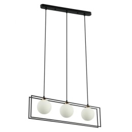 Italux PND-53423-3-BK závesný luster Grosetta G9
