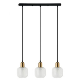 Italux PND-67594-3-BRO+CL závesný luster Lamezia E27